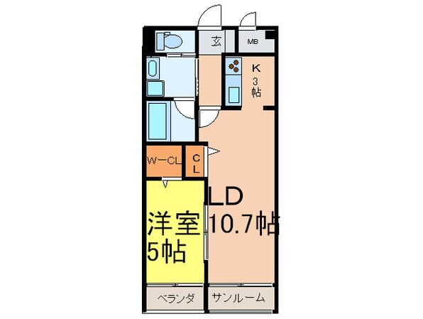 あいさきがけの物件間取画像